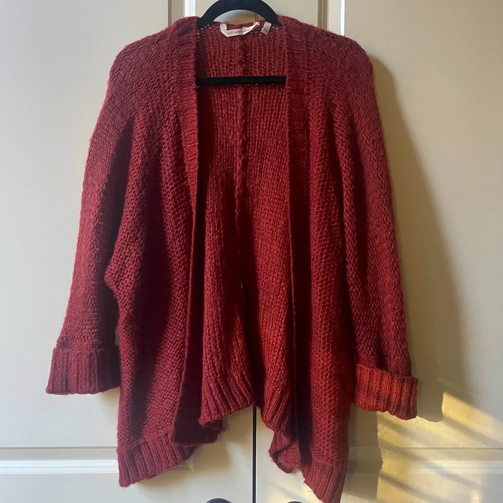 Like New Soft Surroundings Katy Kimono Sweater - Picture 2 of 6